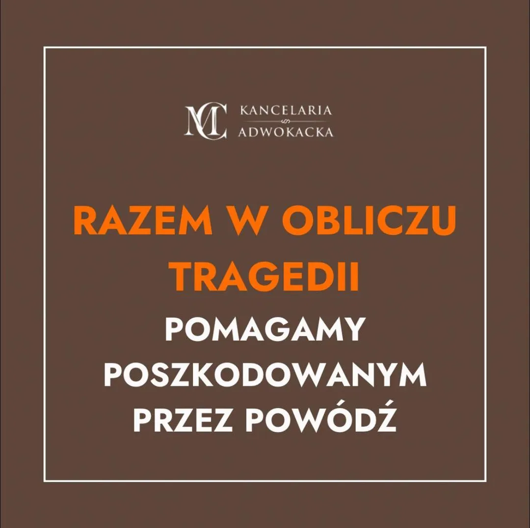 RAZEM W OBLICZU TRAGEDII - POMAGAMY POSZKODOWANYM PRZEZ POWÓDŹ