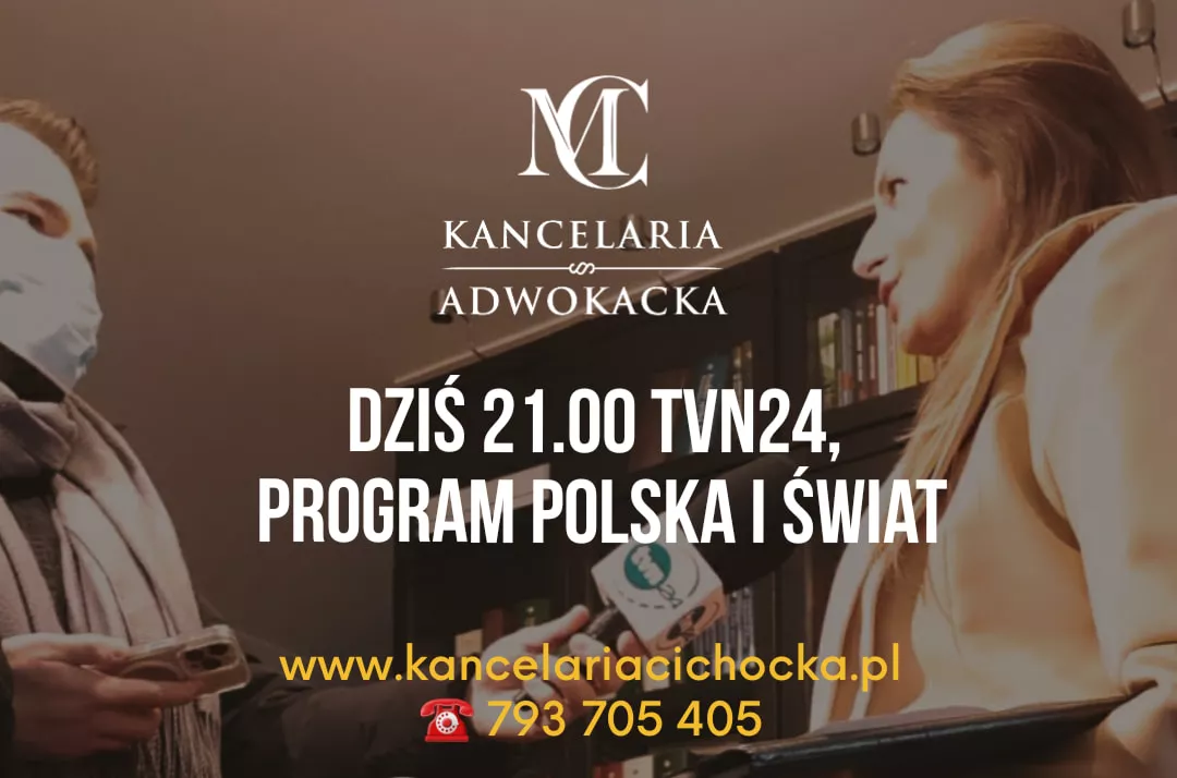 DZIŚ 21.00 TVN24, PROGRAM POLSKA I ŚWIAT